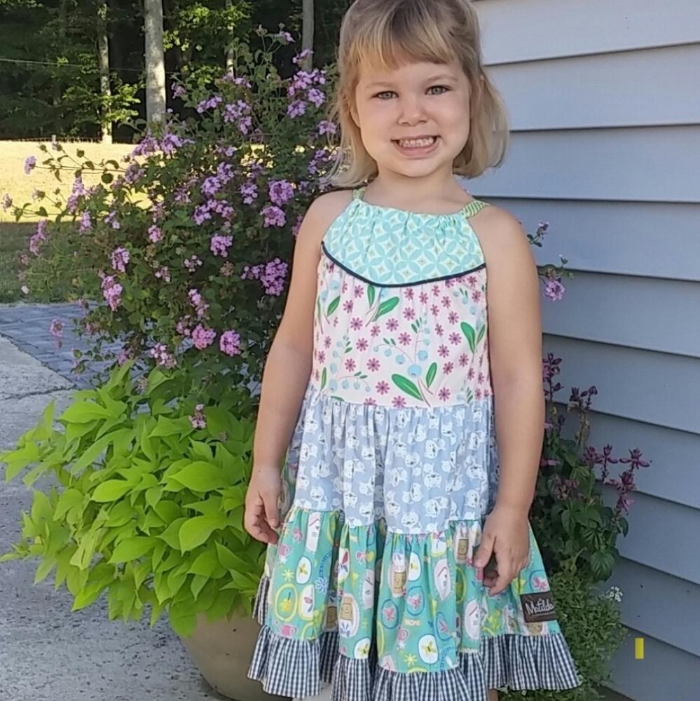 Matilda jane dress and MJ wrap sweater size 4